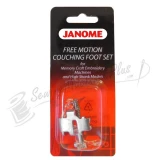 Janome Free Motion Couching Foot Set for Memory Craft Embroidery Machines