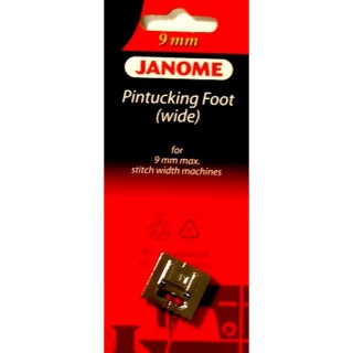 Janome 9mm Wide Pintucking Foot - #202093002