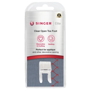 Singer Elite Clear Open Toe Presser Foot