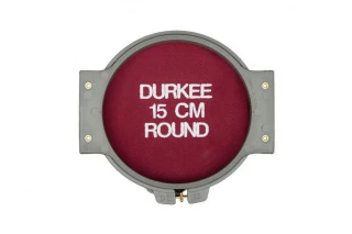 Durkee 15CM (5.5 in) Round Traditional Embroidery Hoop  - Compatible with Many Machines