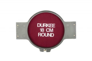 Durkee 18CM (6.5 in) Round Traditional Embroidery Hoop - Compatible with Many Machines