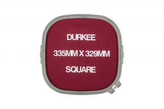 Durkee 335MM x 329MM (12 in. x 12 in.) Square Traditional Embroidery Hoop - Compatible with Many Machines