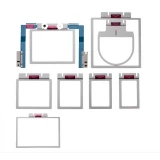 Durkee EZ Frames 8 PC set for the Ricoma 1010 Embroidery Machine