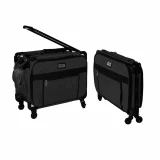 Tutto 17 inch Small Carry-On w/Wheels-Black (2009-BLK)