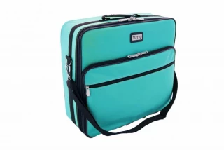 Tutto 19in Embroidery Project Bag-Turquoise