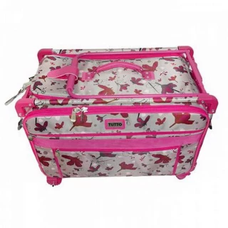 Tutto X-Large Machine on Wheels Daisies - Pink