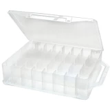 Doorbuster Creative Options Double-Sided Multi-Craft Clear Carrier/Storage Case