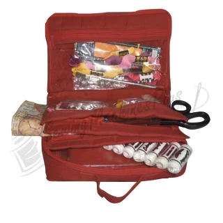 Yazzii Mini Craft Organizer Large-Maroon (CA14M)