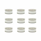 SuperBobs M Style Pre-wound Bobbin - White 9ct