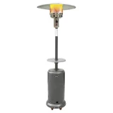 Original SUNHEAT Round Patio Heater - Silver Hammered