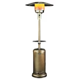 Sunheat Umbrella Patio Heater with Golden Hammered Finish