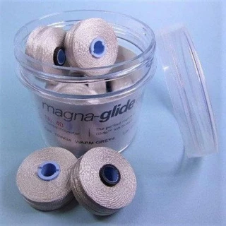 Prewound Bobbin 10pc Warm Grey 4