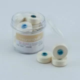 Cream Prewound Bobbin Magna Qlt M