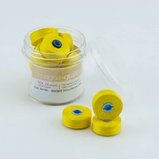 Fil-TEC Bright Yellow Prewound Bobbin Magna Qlt M