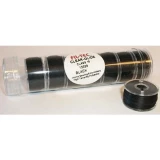 Prewound Bobbin Fil-Tec 15/A Polyester Black 92 yd