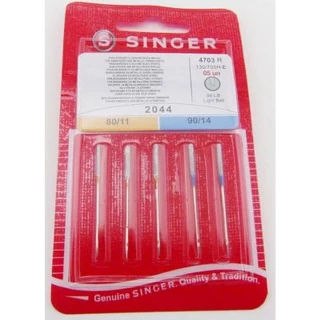 Singer 2044 Emb Assorted 5/Crd