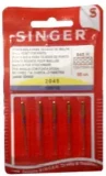 Singer Ball Point Needles - Style 2045 Size 100/16, 5pk