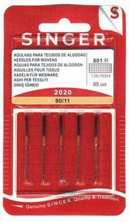 Singer Regular Point Needles 2020 - Size 11