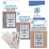 Euro-Notions Sewing with Knits Sewing Machine Needle Bundle, Assorted Needles & Sizes