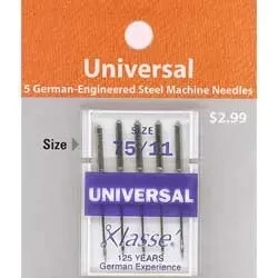 Klasse Universal Needles Size 75/11