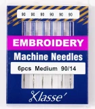 Klasse Embroidery Needles Size 90/14 (AA5108.090)