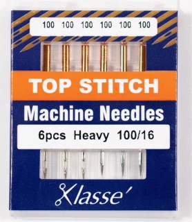 Klasse Topstitch Needles Size 100/16 6 Needles (AA5118.100)