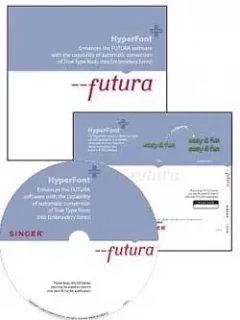 Singer HyperFonts Software For Futura CE-100 and CE-200