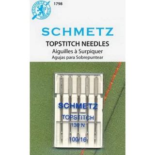 Schmetz Topstitch 5pk sz16/100 BOX10