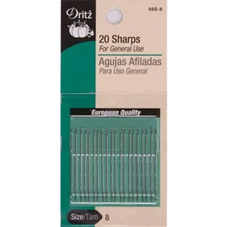 Hand Needles Sharps Size 8 BOX06