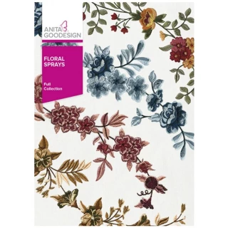 Anita Goodesign Floral Sprays (280AGHD)