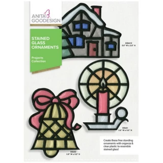 Anita Goodesign Stained Glass Ornaments (15 Designs)