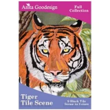 Anita Goodesign Tiger Tile Scene 140AGHD