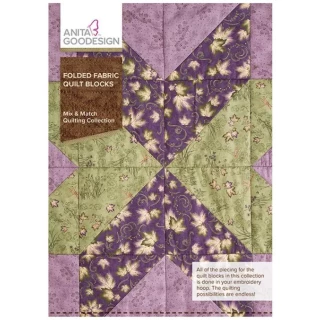 Anita Goodesign Folded Fabric Quilt Blocks 161AGHD