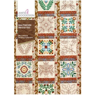 Anita Goodesign Full Collection Mix & Match Quilting Baltimore Revisited 180AGHD