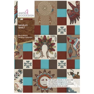 Anita Goodesign Navajo Quilt 188AGHD