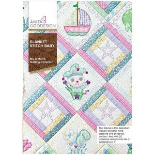 Anita Goodesign Blanket Stitch Baby 189AGHD