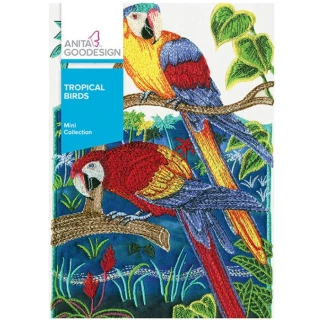 Anita Goodesign Tropical Birds (22 Designs) 32MAGHD