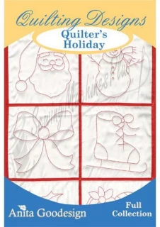 Anita Goodesign Full Collection Quilters Holiday 64AGHD