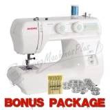 Janome 2212 12 Stitch Full Size arm & vs Singer Promise II (1512)Sewing Machines