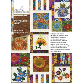 Anita Goodesign Potpourri Quilt (293AGHD)