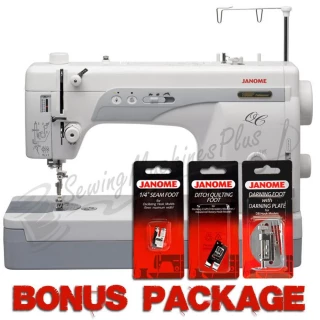 Janome 1600P-QC High-speed Straight-Stitch Machine & FREE BONUS