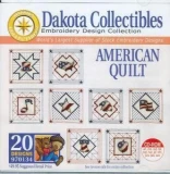 Dakota Collectibles embroidery designs - American Quilt