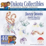 Dakota Collectibles Jazzy Jeans Embroidery Designs - 970304