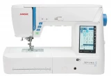 Janome MB-4Se Four-Needle Embroidery  (MB4 or MB4N Upgrade) vs Janome SKYLINE S9 and Embroidery in OneEmbroidery Machines