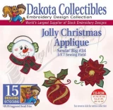 Dakota Collectibles Jolly Christmas Applique Embroidery Designs - 970386