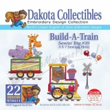 Dakota Collectibles Build A Train Embroidery Designs - 970411