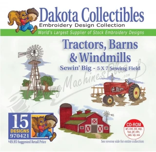 Dakota Collectibles Big Tractors, Barns & Windmills 970421