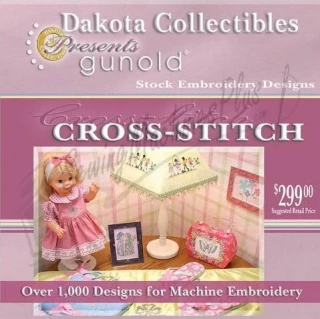 Dakota Collectibles Gunold Cross Stitch 1000 Embroidery Designs - CS1000