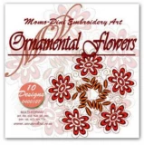 Momo-Dini Embroidery Designs - Ornamental Flowers (0400107)