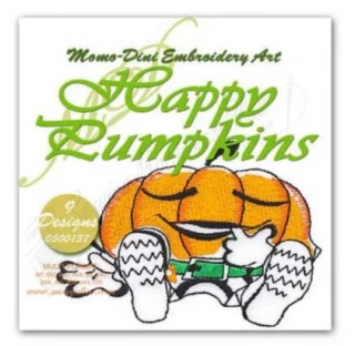 Momo-Dini Embroidery Designs - Happy Pumpkins (0500137)